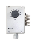 Eveco, SR101U, Termostat, 1-st utvndigt vred 