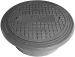 VATEK, Betäckning A6/640-FV, med lock märkt FV, D400
