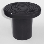 AVK, Servisbetäckning, propp svart primer, Ø210