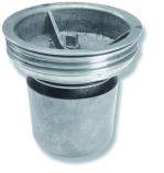 Insats, avstängningsbar, mässing