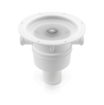 Jafo, PBX 75 UMP, Golvbrunn, extra inlopp 2x32mm/1x40mm, vit