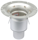 BLÜCHER, Drain 206-75BL, Spygatt, exkl. monteringsset, 150x75