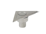 BLÜCHER Drain Trio golvbrunn 150x75, bottenutlopp