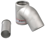 BLÜCHER, WaterLine 510-75, Vattenlås, med utlopp 45°