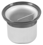 BLÜCHER, Drain VL502-110N, Vattenlås, rostfritt stål