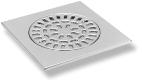 PK200L, Övergångsring, sil med urtag, 200x200, H=6