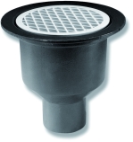 Heavy, Spygatt, utan vattenlås, 220x110, gjutjärn