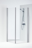 Ifö Space 2000 SPNK800, Duschhörna, klarglas, 800x1900