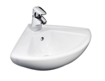 Gustavsberg, Gbg 7327-98, Hörntvättställ, vit, 555X450mm
