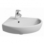 Ifö 88036, Tvättställ, hörnmodell, vit