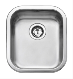 A 400 HK , Disklåda, med plugg & kedja, rostfri, 340x400x100mm