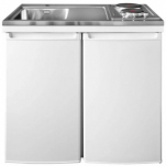 Intra Minikök Culina CKCUL 1000 med plattor och disklåda till vänster