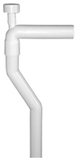 Faluplast, Falu 47200, Utloppsrör, S-böj med vacuumventil , vit