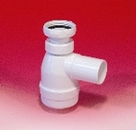 Purus, Instick, Vattenlås, instick, vit