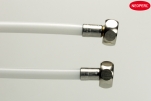Neoflex RPX 112, Anslutningsslang, invändiga löpmuttrar, vit, G15 (DN6 slang)