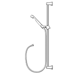 Sarona, Duschanordning, vit