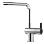 Mora Rexx, Diskldsblandare, rak pip , krom/svart