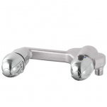 9000, Termostatkabinblandare, 60 c/c, frkromade rattar