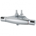 Mora Cera, Duschblandare, anslutning upp utlopp ned, 40 c/c, krom