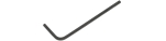 Insexnyckel, med vred, 6 mm