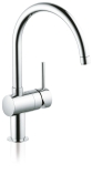 Minta, Diskldsblandare, med hg pip, krom, frkromad