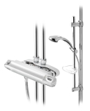 Gustavsberg, 40 Vaska Nautic, Duschblandare, med duschset, 40c/c