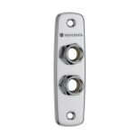 Vggbricka, 2-rrs, 15xG15 cu, 40 cc, rostfritt