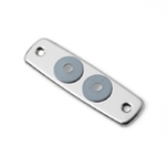 Täckbricka, 2-rörs, 12-22mm, 40 cc, rostfri