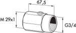 MA, Koppling, stora systemet, 12-15mm, rostfri i gruppen Sanitet / Tillbehr/armaturer / Nipplar/kopplingar/fsten hos Din VVS-Butik (8543451)