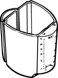 Gustavsberg, Flödesmätare, 1-25 l/m