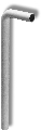 Purus, Avloppsrör, vinkelrör  , vit, 32mm