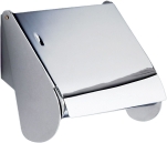 Beslagsboden, Toalettpappershållare, med lock, förkromad, mässing