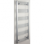 Alterna Scalda handdukstork, rund, 500x1022 mm 