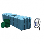 3000l slut tank kpl m batt fan