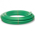 32 PE Elk-rör, Slät, 100 Meter, Grön