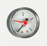Värmebaronen Manometer 0-4 bar, ansl. bakåt
