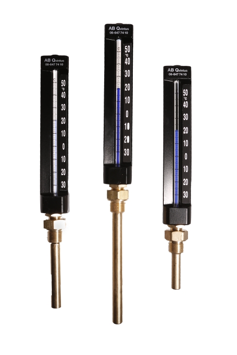 Q 606AA331, Termometer, dykrör rakt, 100mm, G15, 36x200 Q 606AA331, Termometer, dykrör rakt, 100mm, G15, 36x200