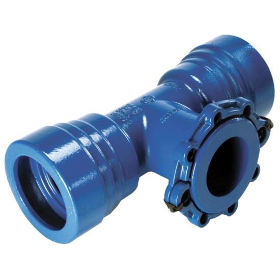 Tubman, Novo-Sit, T-r�r, 2muff, fl�nsat avstick, DN200x100