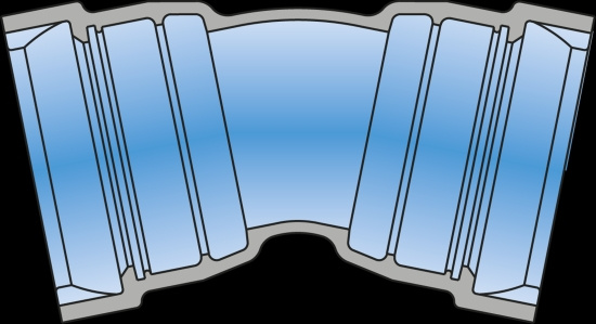 VRS, B�j, 2muff, DN250x22�