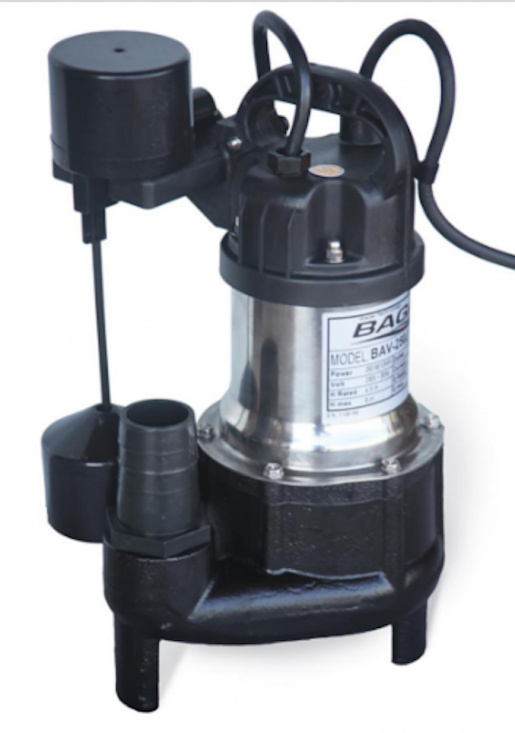 Baga Dr�nkbar gr�vattenpump BAV 250J