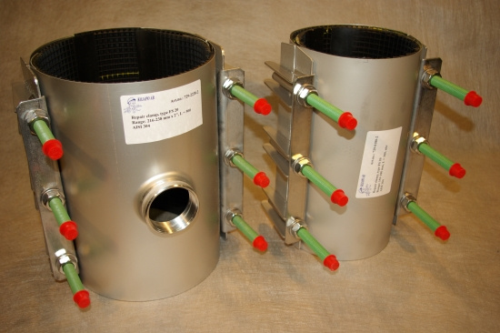 Kojapo, Reparationsmuff, med inv�ndig g�ngat avstick, 159-180x300xG50