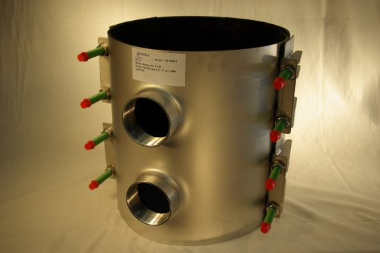 Kojapo, RS2, Reparationsmuff, med ett g�ngat avstick G50, 215-237x300xG50