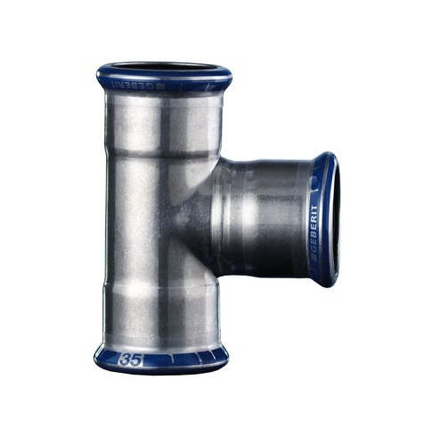 Mapress, T-r�r, 54, rostfri