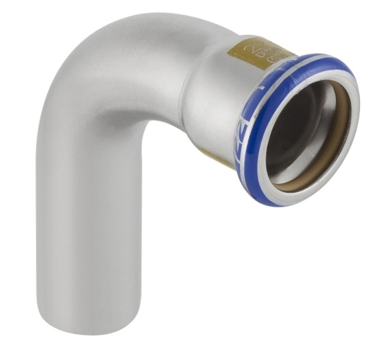 Mapress, B�j, 1muff, 28x90�, rostfri f�r gas