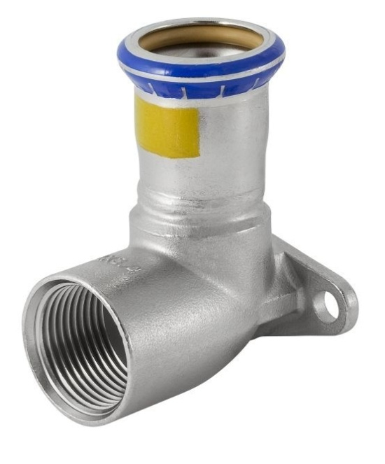 Mapress, Kranf�ste, inv�ndig g�nga, 15xG15, rostfri f�r gas