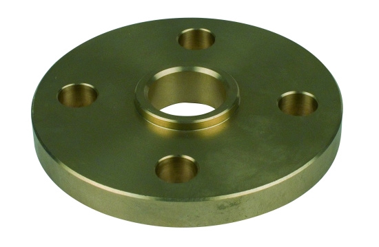 St�lmetallfl�ns, utan ansats, dy54, PN6, svart