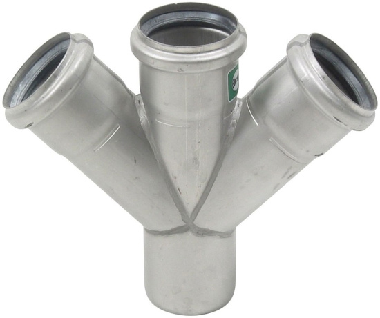 BL�CHER, EuroPipe, Korsgrenr�r, gr�n, 50x50x45�