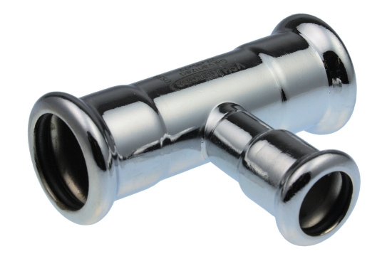 Broen, VSH Press C1415, T-r�r f�rminskat, press x press x press, 89x76,1x88,9