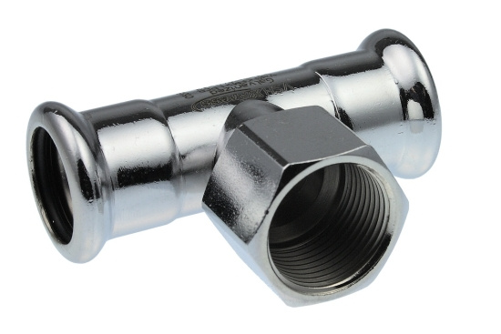 Broen, VSH Press C1418, T-r�r, press x inv�ndig g�nga x press, 88,9xR20x88,9