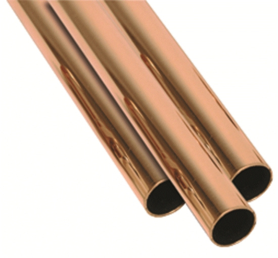 Kopparr�r, utan plastmantel, 8x1,0mm, L=50m ring